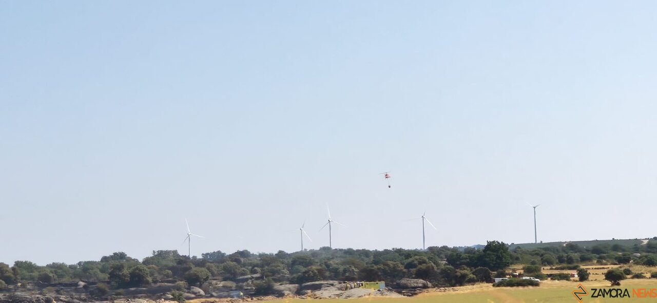 Fuego en Ricobayo Villaflor