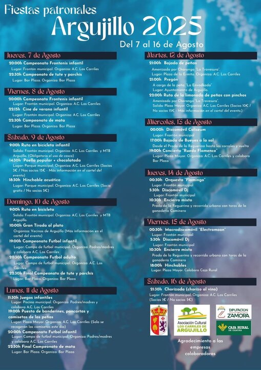 Fiestas de Argujillo