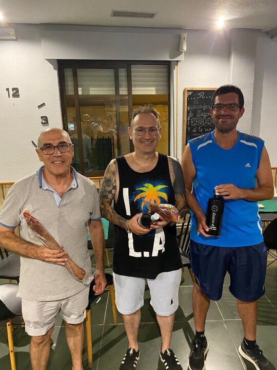 Ganadores Tute cabrón Coreses