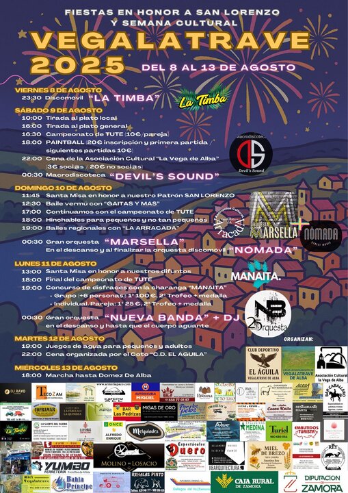CARTEL Fiestas Vegalatrave