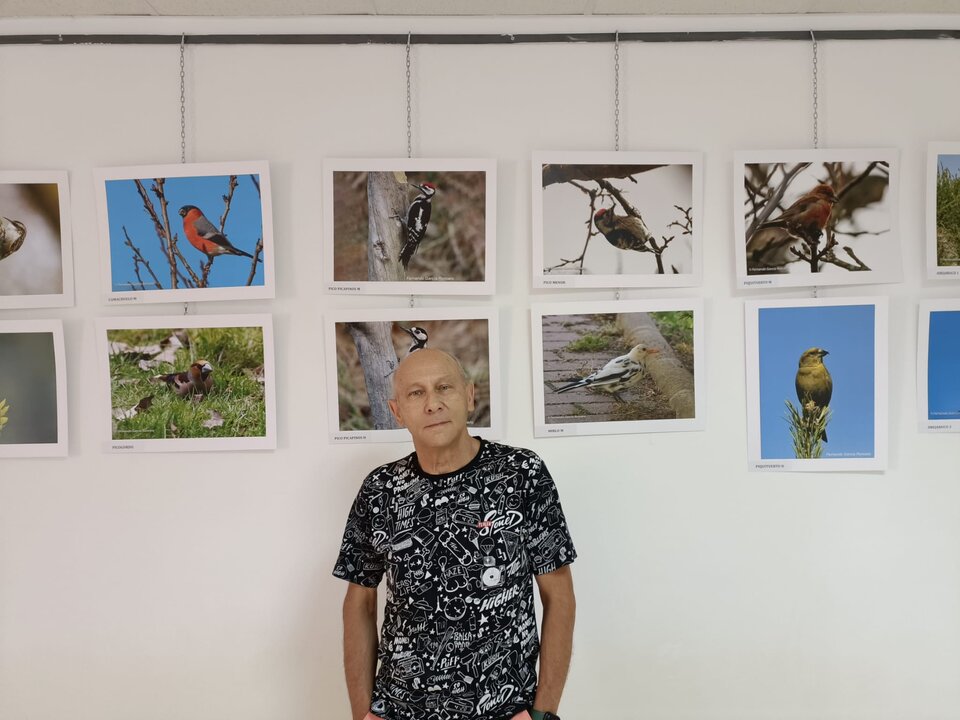 Fernando García, autor de la exposición Naturaleza Cercana