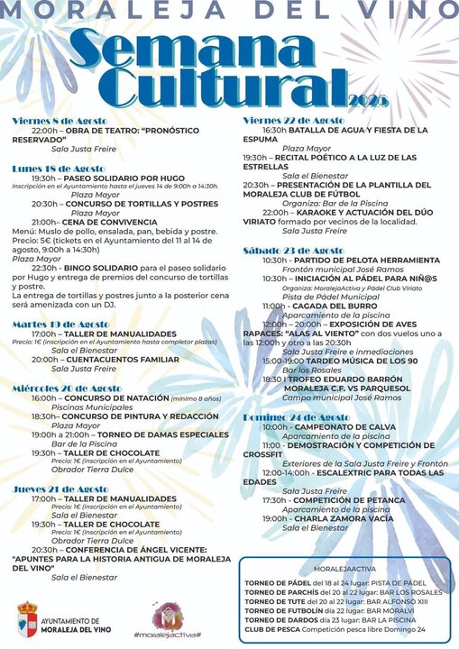 Semana Cultural Moraleja del Vino