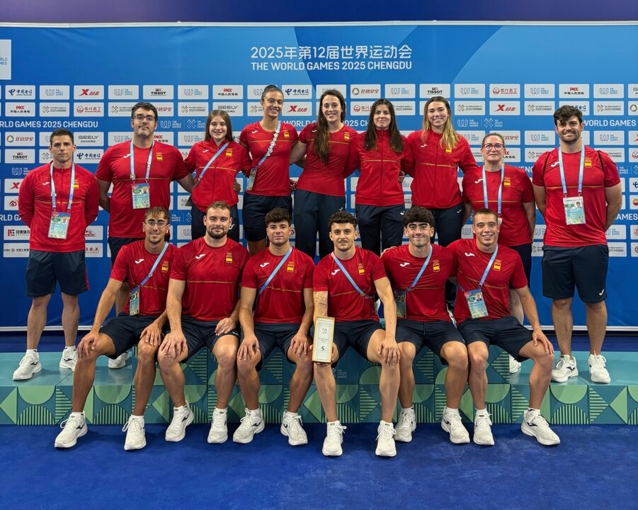 World Games China, equipo español Salvamento y Socorrismo