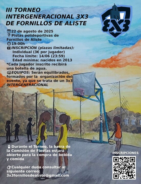 3x3 baloncesto Fornillos de Aliste