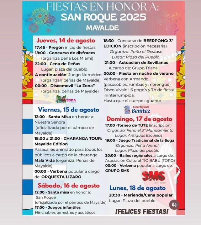 Mayalde fiestas