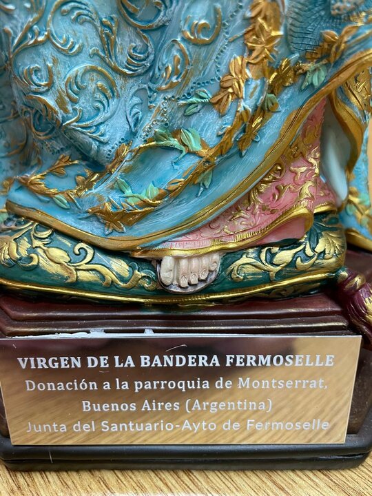 Virgen de la Bandera en Buenos Aires