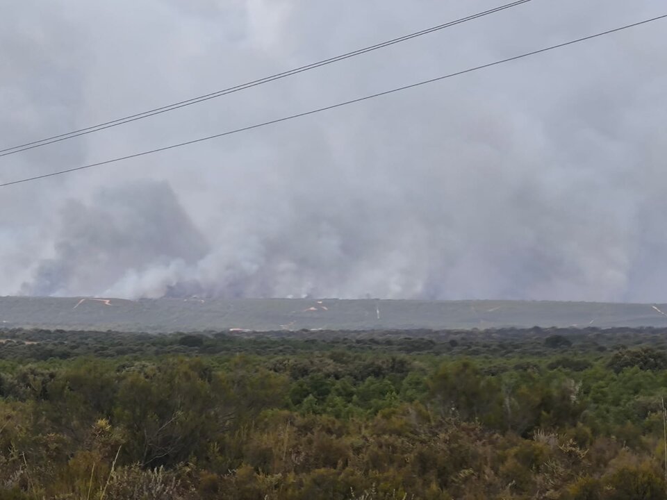Incendio Molezuelas de la Carballeda