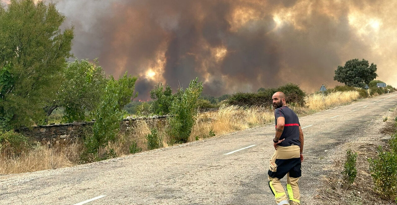 bomberos de zamora en abejera y losacio