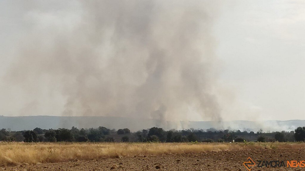 Humo desde Seracin