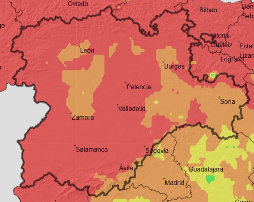 TEMPERATURAS EXTREMAS EN ZAMORA