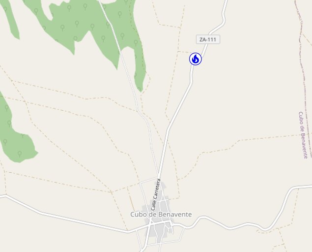 Incendio, Cubo de Benavente