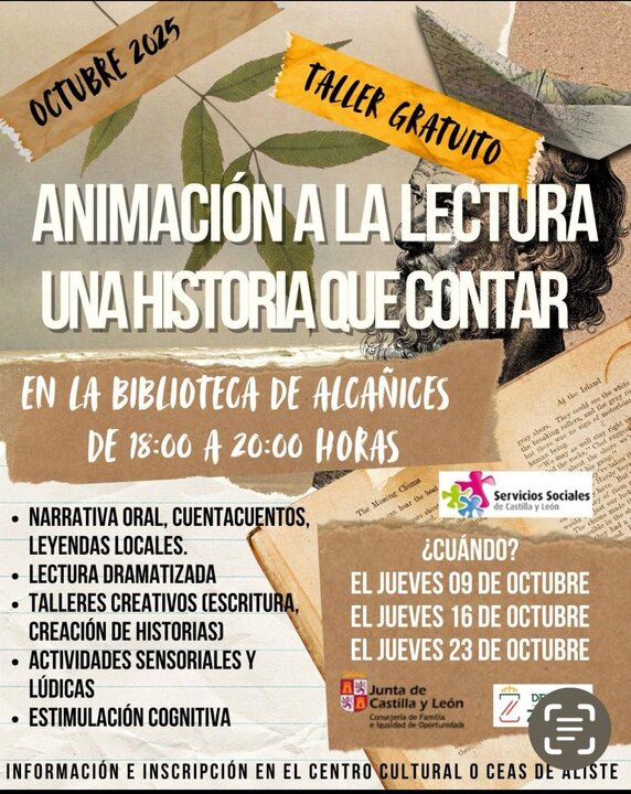 Taller animación a la alectura Alcañices