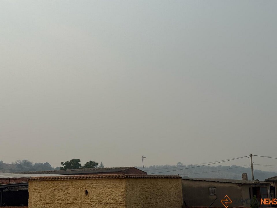 Humo en la provincia de Zamora _2
