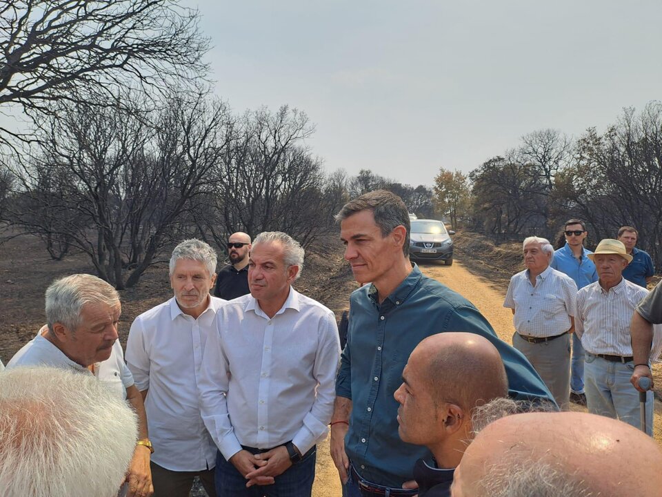 Pedro Sánchez y Marlaska en Molezuelas de la Carballeda_1