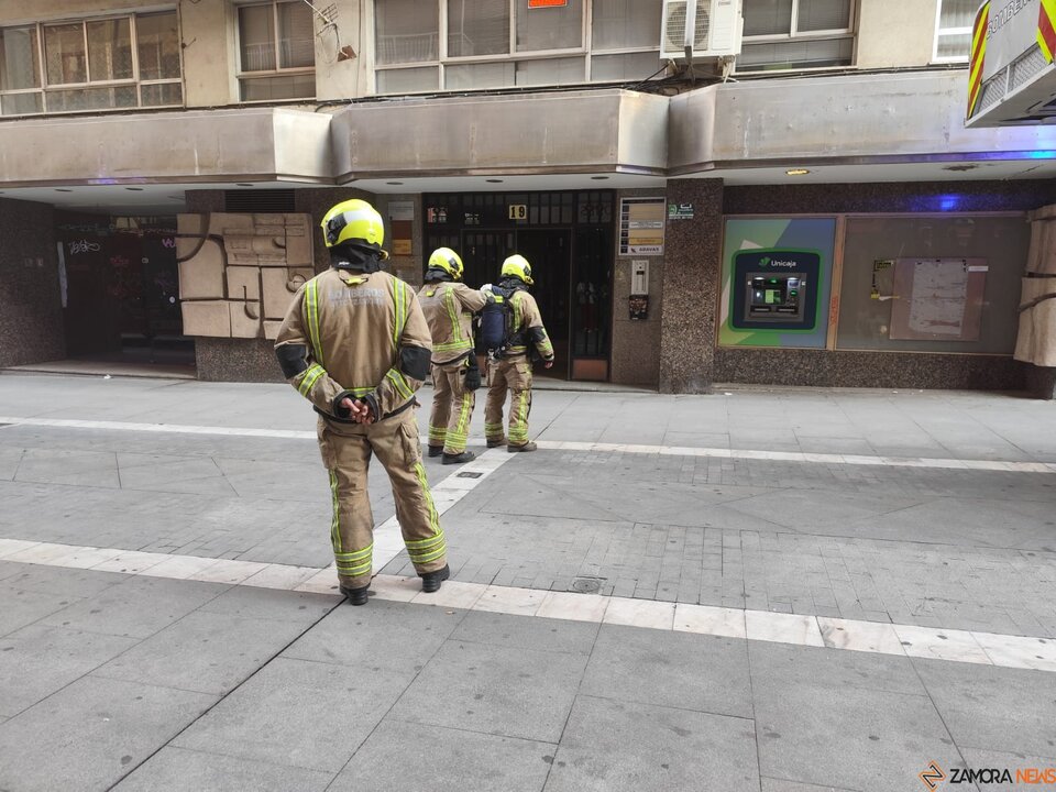 Posible escape de gas moviliza a los servicios de emergencia en Zamora