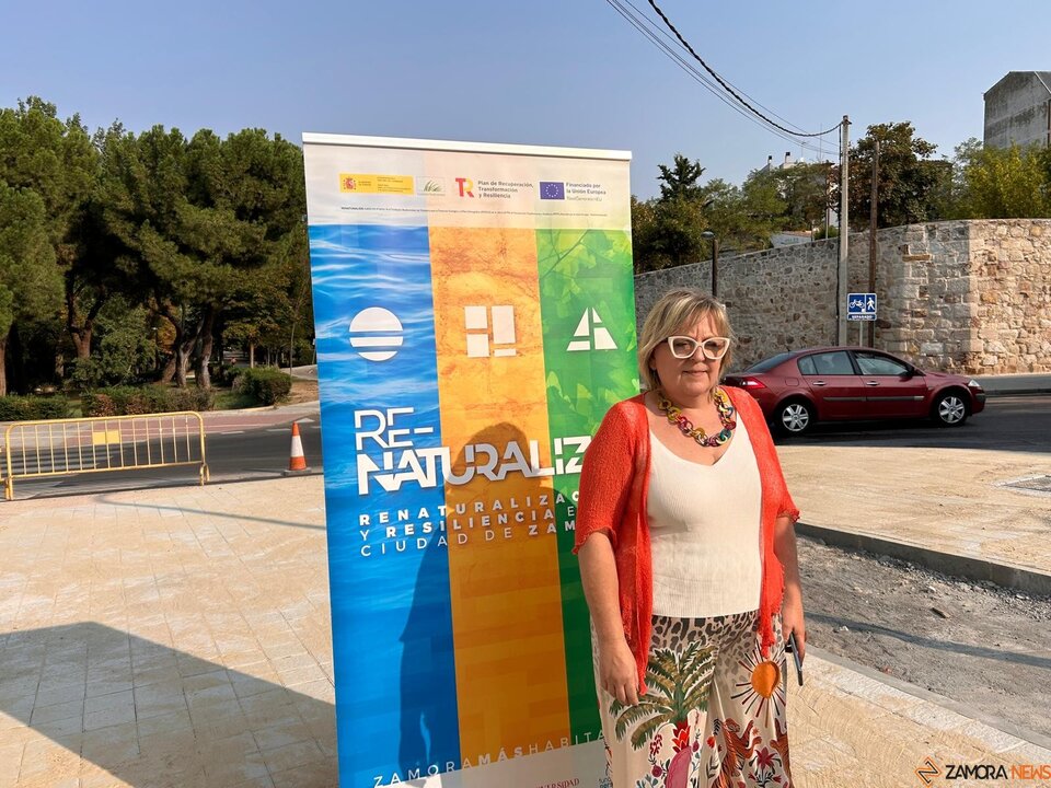 La calle Doctor Fleming se transforma en un corredor verde dentro del proyecto Renaturaliza