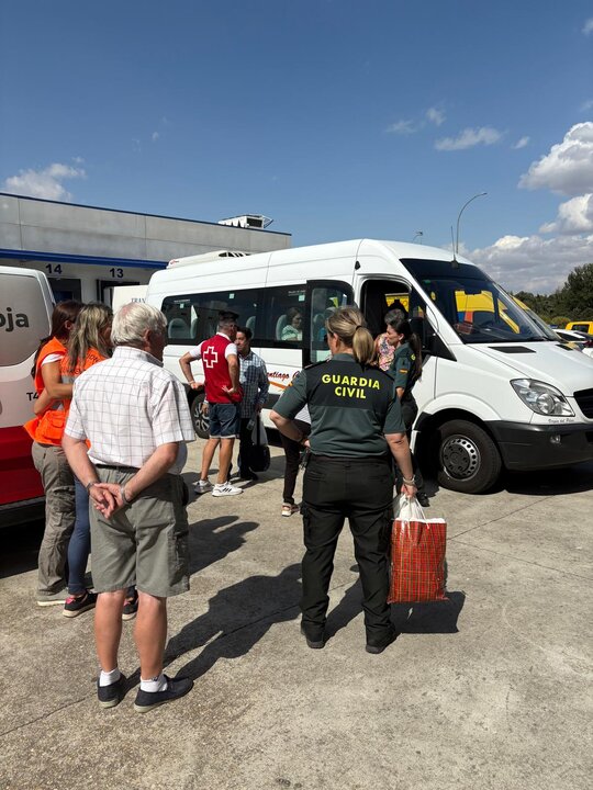 Regresan a sus casas los vecinos evacuados de San Justo, Rábano y Coso