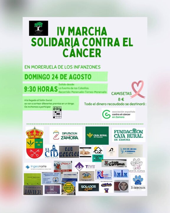 Marcha cáncer Moreruela de los Infanzones