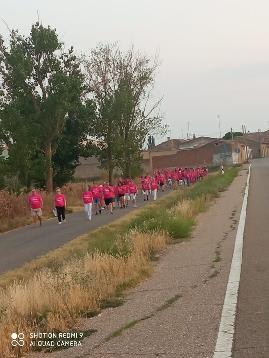 Marcha contra el cáncer Cañizo de campos_2-imagen de redes sociales