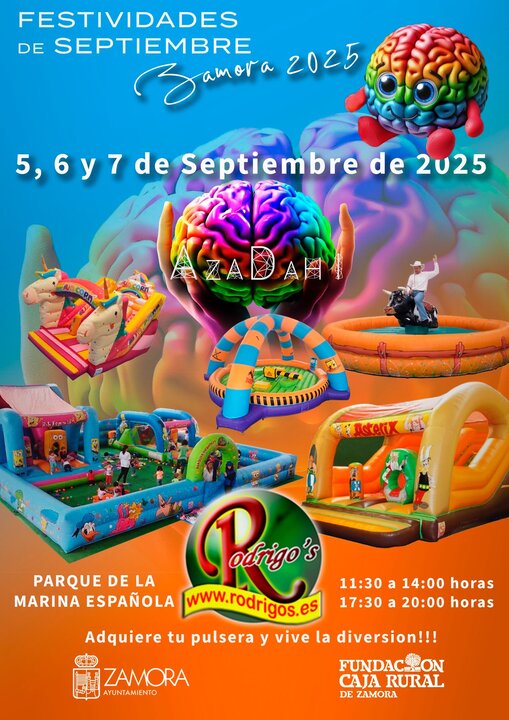 Hinchables fiestas de Septiembre