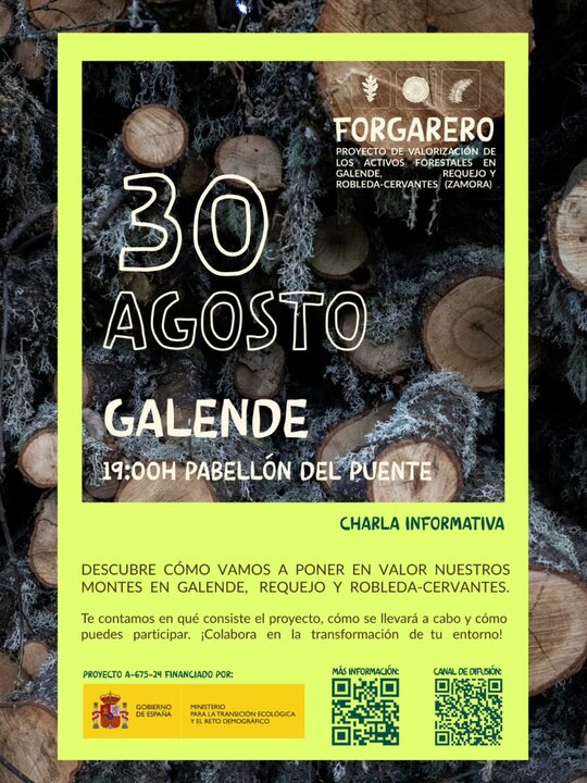 Charla Forgarero en Galende