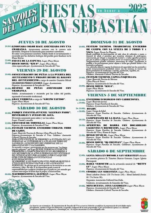 Fiestas Sanzoles