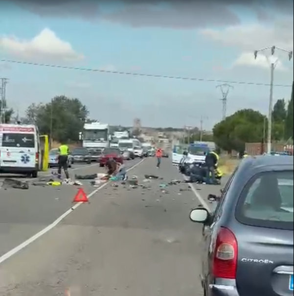 accidnete muere un motirsta portugués