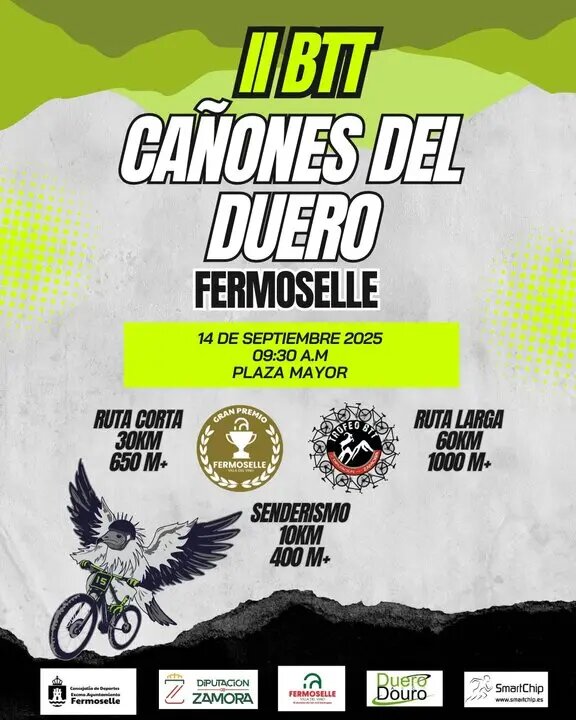 Cartel II BTT Cañones del Duero