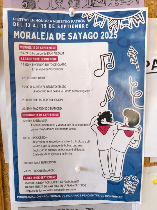 Moraleja de Sayago fiestas
