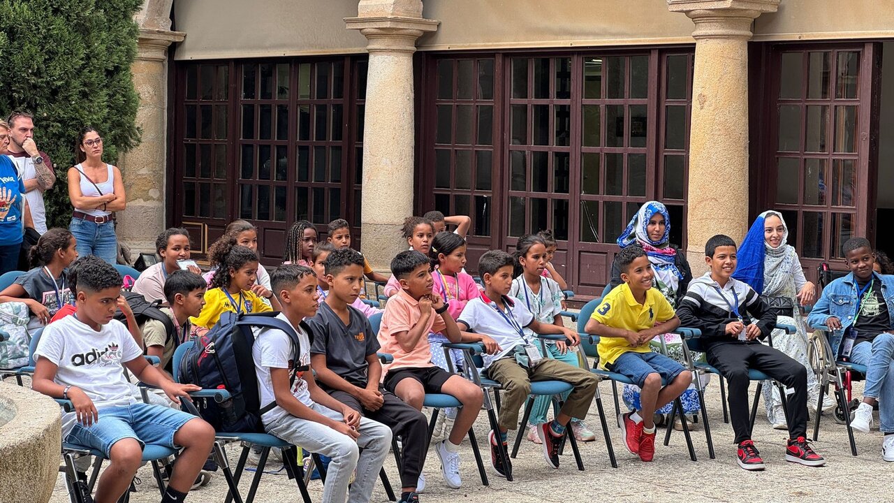 Acto de despedida niños saharauis_2 - Diputación de Zamora