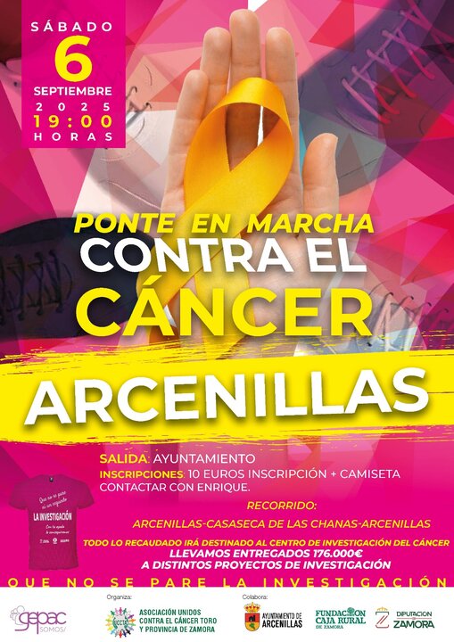 Marcha solidaria Arcenillas