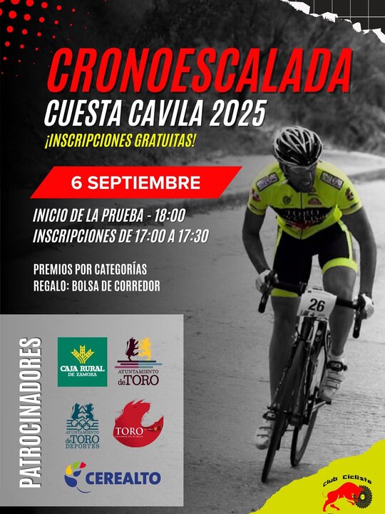 Cronoescalada Cuesta Cavila 2025