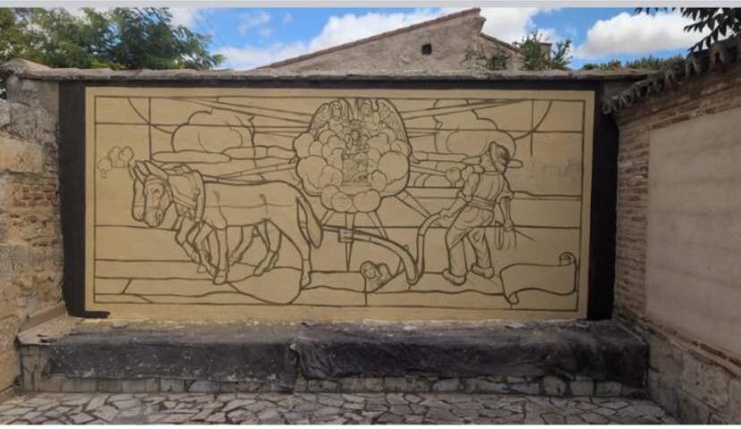 nuevo mural de Toro en honor a la Virgen del Canto