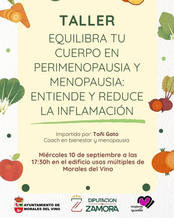 Taller equilibra tu cuerpo en Morales del Vino