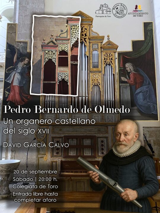 Conferencia Pedro Bernardo de Olmedo en la Colegiata de Toro
