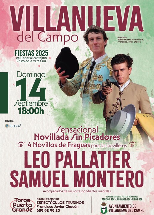 Novillada Villanueva del Campo