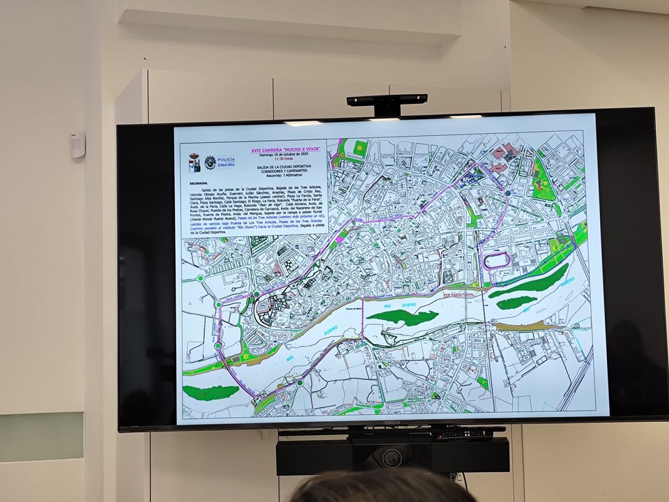 Nuevo recorrido Carrera mucho x vivir zamora