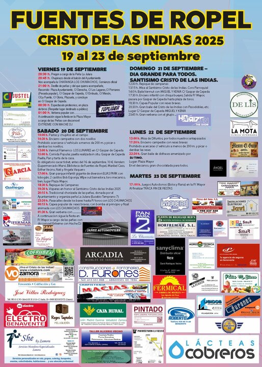 Fiestas Fuentes de Ropel