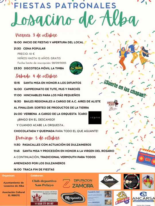 fiestas Losacino de Alba