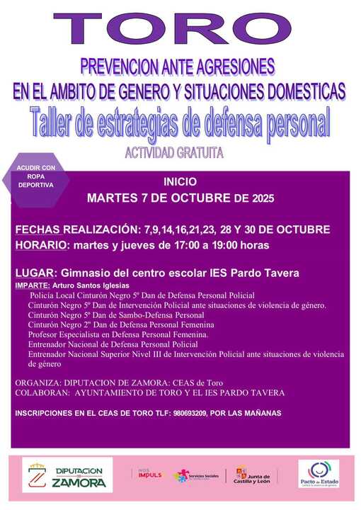 Taller prevención violencia