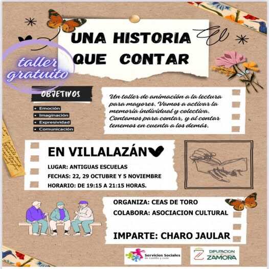 Taller lectura y memoria Villalazan
