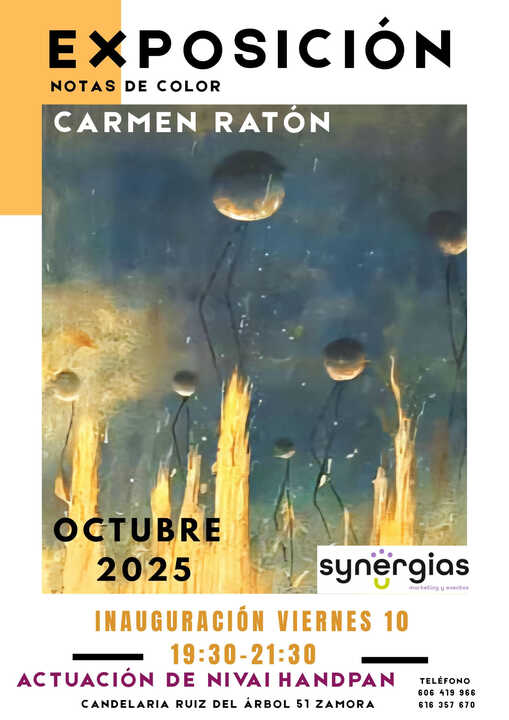 CARTEL CARMEN RATÓN HANDPAN
