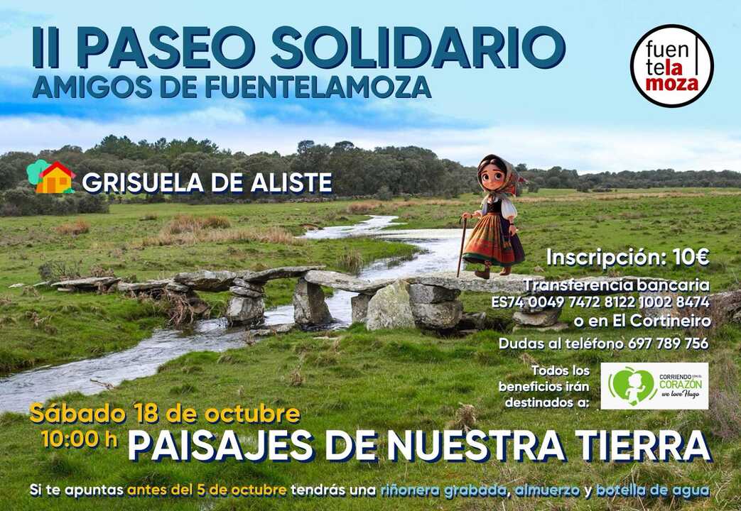 II Paseo Solidario Amigos de Fuentelamoza Grisuela de Aliste
