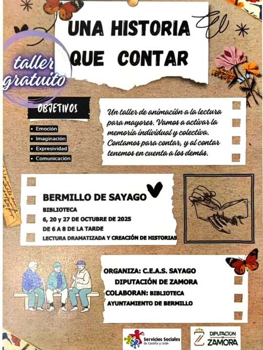 Taller de animación a la lectura Bermillo de Sayago