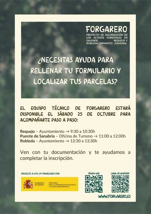 FORGARERO Jornada ayudas parcelas
