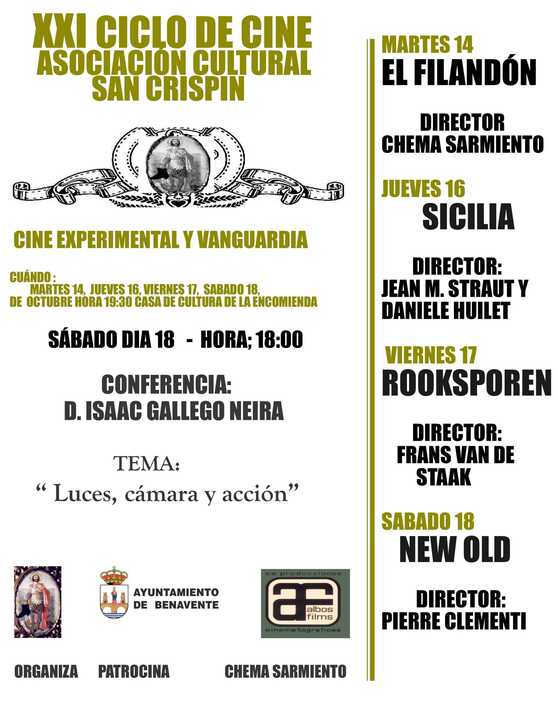 Ciclo de cine en Benavente