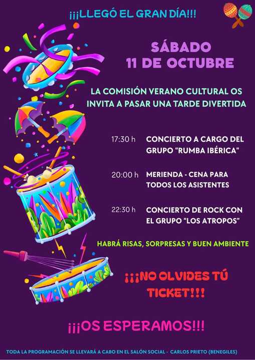 Fiesta Benegiles 11 de octube