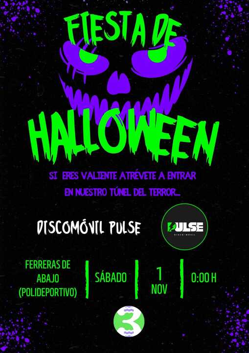 Fiesta de Halloween en Ferreras de Abajo
