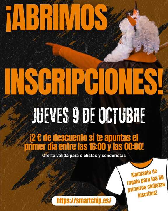 Inscripciones BTT Ufones Los Castros de Aliste