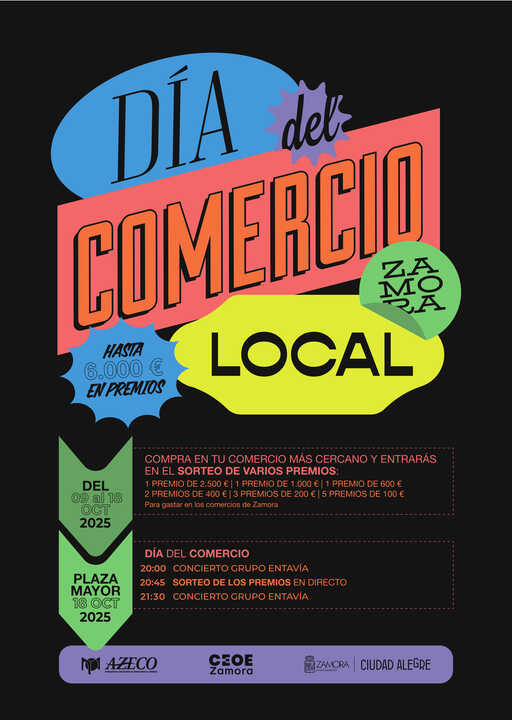 Cartel Dia del Comercio local 2025